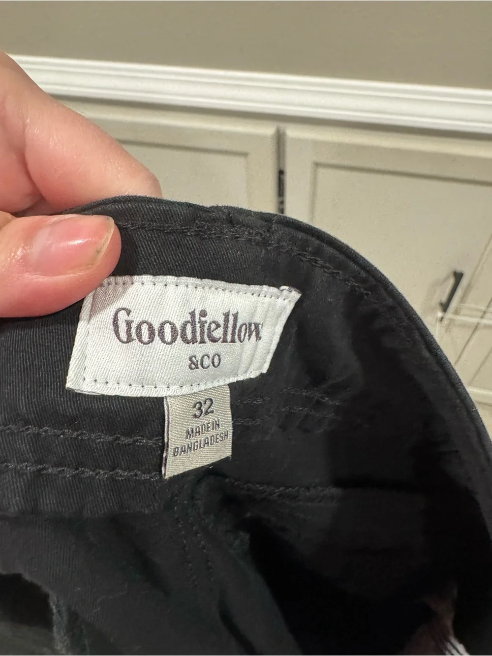 NWT GoodFellow Cargo Shorts 11” Black